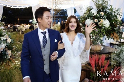 Nikah Saat Hamil, Intip Cantiknya Foto-Foto Pernikahan Lee Si Young Ini