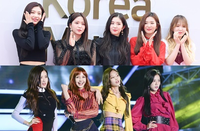 Abaikan Persaingan, Red Velvet dan Black Pink Pelukan Hingga Bisik-Bisik Akrab