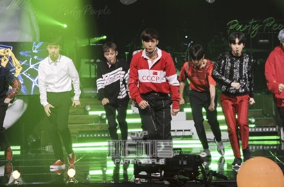 Lakoni 'Ko Ko Bop' Challenge di 'Party People' Bareng JYP, EXO Disambut Histeris