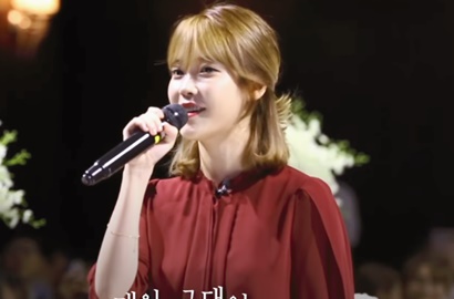 Hadiri Pernikahan Fans, IU Bikin Melongo Nyanyi 'Everyday With You'