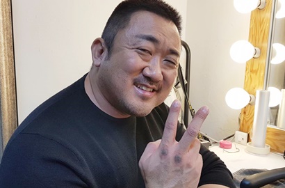 Film Telah Dirilis, Ma Dong Seok Unggah Foto Kocak untuk Promosi 'Crime City'