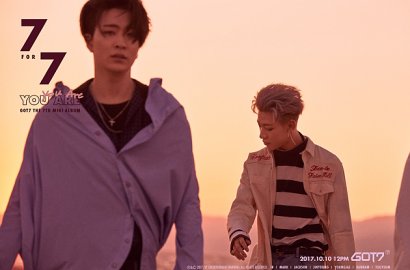 Tampil Modis, BamBam dan Youngjae GOT7 Kompak Menggalau di Teaser '7 For 7'