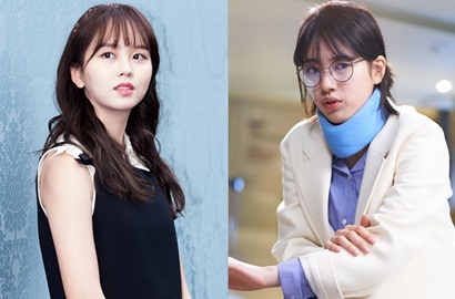 Masih Musuhan, Kim So Hyun Tatap Galak Suzy di 'While You Were Sleeping'