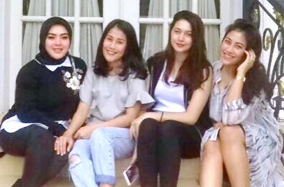 Nabila Syakieb dan Adik Syahrini Bikin Geng Bareng, Namanya Curi Perhatian