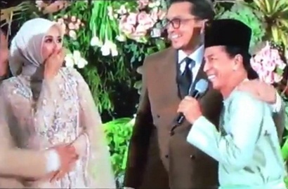 Dapat Kejutan dari Amy Search Saat Resepsi, Laudya C. Bella Dihujat Gara-Gara Lakukan Ini