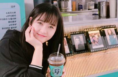 Imutnya Go Ara Pamer Sederet Foto Truk Kopi Kiriman Jung Woo Sung di Lokasi 'Black'
