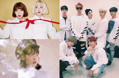 Dominasi Chart Instiz, Bolbbalgan4-IU Kalahkan BTS di Pekan Kedua Oktober