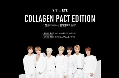 Pamer Kulit Mulus, BTS Adu Ganteng di Iklan Kosmetik Ini