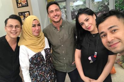 Nagita Sopan Foto Bareng Hamish Daud Netter: Untung Gak Sama Ayu Ting Ting