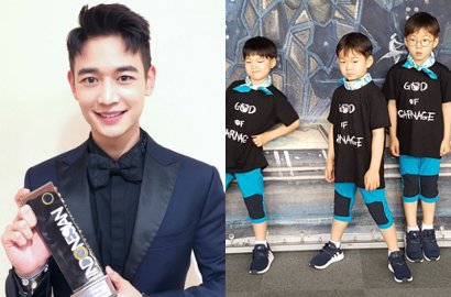 Pakai Setelan Jas, Minho-Song Triplets Cs Adu Ganteng di Red Carpet BIFF 2017