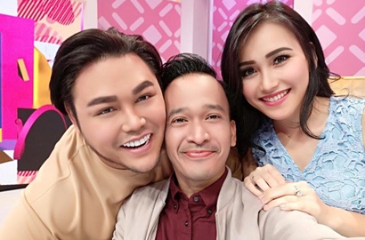 Ayu Ting Ting, Ruben, dan Ivan Gunawan Super Kocak Pakai Seragam SD Nge-host 'Brownis'