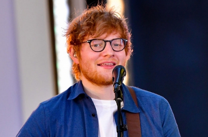 Ditabrak Mobil Saat Asyik Naik Sepeda, Ed Sheeran Alami Cedera Serius