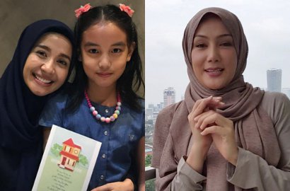 Unggah Foto Bareng Laudya C. Bella dan Anak, Mantan Istri Engku Emran Tulis Ini