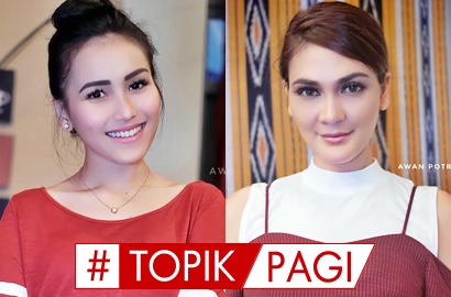 Topik Pagi: Komentar Sindiran Luna Maya, Kepala Ayu Ting Ting Terbentur Ditanya Ultah Nikah Raffi