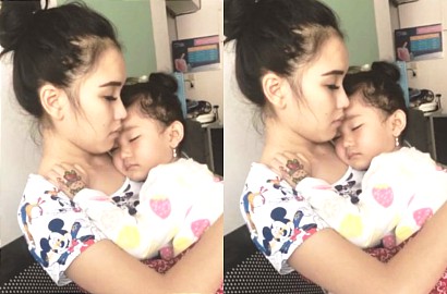 Anak Sakit, Ayu Ting Ting Pilih Rawat Bilqis di Rumah