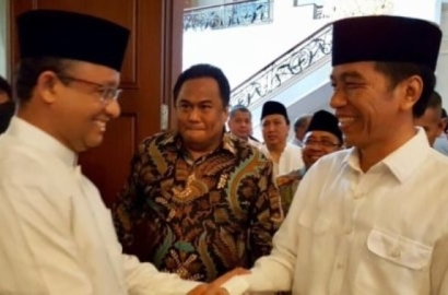 Anies-Sandi ke Istana Negara, Jokowi Bagi Pengalaman Pimpin Jakarta