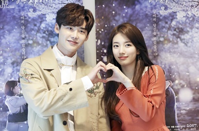 'WYWS' Tampilkan Ciuman Hot Suzy-Lee Jong Suk, Netter: Lee Min Ho Jantungan