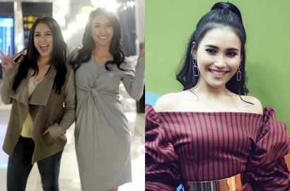Nagita-Tyas Mirasih Foto Cantik, Ayu Ting Ting Tak Mau Kalah Pamer Selfie Bareng Sahabat