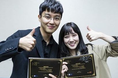 Serasinya Yeon Woo Jin dan Park Eun Bin di Sesi Baca Naskah 'Nothing to Lose'