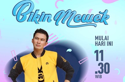 Mandala Shoji Digaet Jadi Host 'Bikin Mewek', Ini Alasannya
