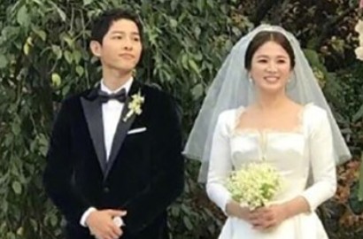 Gaun Pengantin Song Hye Kyo Berwarna Putih dan Simpel, Netter: di Luar Dugaan