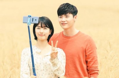 Saling Menatap, Lee Jong Suk Angkat dan Gendong Suzy di 'While You Were Sleeping'