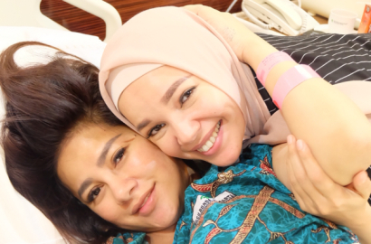 Wajah Bayi Olla Ramlan Masih Disembunyikan, Dewi Sandra Beri Sedikit Bocoran