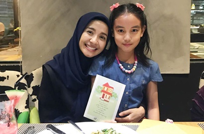 Laudya C. Bella Makin Akrab dengan Anak Tiri, Netter: Kayak Kakak Adik