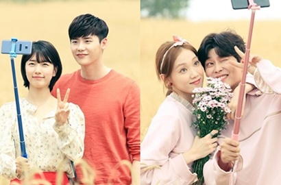Manisnya Suzy-Lee Jong Suk Foto Bareng Yoon Kyun Sang-Lee Sung Kyung di 'WYWS'