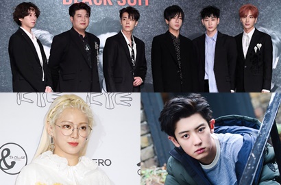 Chanyeol-Hyoyeon Hingga Red Velvet Kompak Berikan Dukungan untuk Super Junior