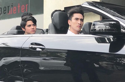'STJC Reborn' Belum Tayang, Aliando Pamer Pose Gemas di Foto Bareng Verrell cs