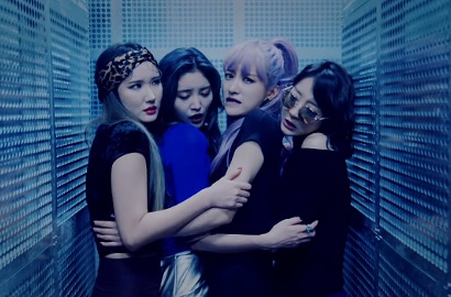 Lirik Sempat Dicekal KBS, Seksinya EXID di MV 'DDD' Bikin Melongo
