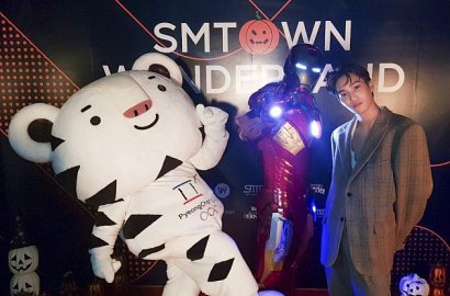 Iron Man-Suhorang Hingga Kingsman, Begini Dandanan EXO di Pesta Hallowen SM