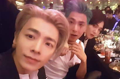 TVXQ-SuJu Dandan Kece, Eunhyuk Curi Perhatian Jadi T-Rex Gila di SM Halloween Party