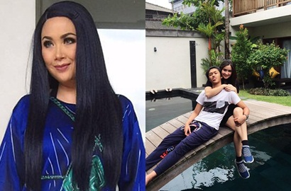 Gendong-Gendongan di Kolam Renang, Gaya Pacaran Putri Titi DJ Jadi Sorotan Netter?