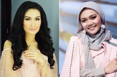 Iis Dahlia Dicibir Sombong karena Malas Datang Nikahan Kahiyang, Rina Nose Lepas Hijab