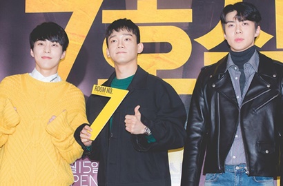 Dukung D.O., Gantengnya Sehun cs Hadiri VIP Screening 'Room No.7'