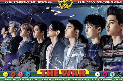 EXO Bakal Jadi Penyanyi Korea Pertama yang Lagunya Diputar di Pertunjukan Air Mancur Dubai