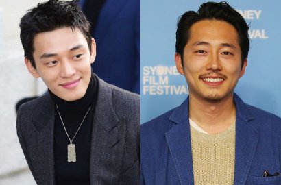 Syuting Bareng, Yoo Ah In Pamer Foto Cupu Steven Yeun di Lokasi 'Burning'