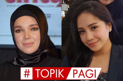 Reaksi Dewi Sandra Soal Umi Pipik Nikahi Sunu, Penampilan Cantik Nagita Disindir - Topik Pagi