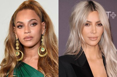 Abaikan Cekcok Suami, Beyonce dan Kim K Akrab di Pernikahan Serena Williams