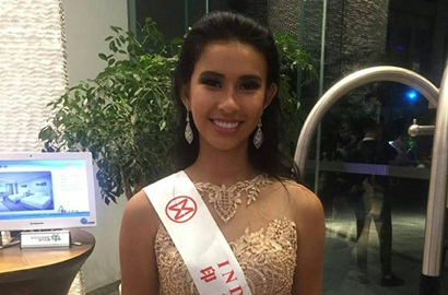 Gagal Jawarai Miss World 2017, Achintya Nielsen Tetap Bikin Bangga Lewat Prestasi Ini