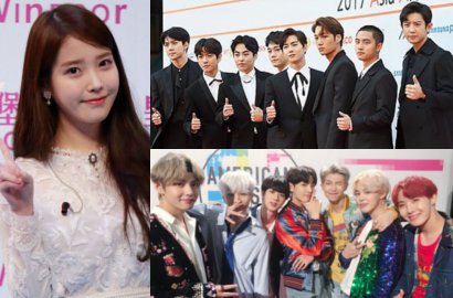 Ada IU-EXO Hingga BTS, Ini Line-Up Penampil MelOn Music Awards 2017