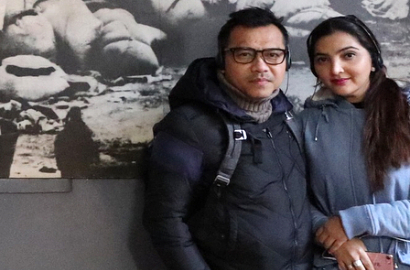 Ini Reaksi Ashanty Dibully Saat Foto di Kamp Pembantaian Nazi