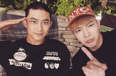 Taecyeon 2PM Ketemuan dan Minum Bareng Jun.K Saat Break Wamil, Ini Kata Netter
