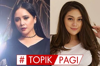 Heboh Model Cantik Pandangi Sinis Nagita, Celine Pamer Wajah Ganteng Bayinya - Topik Pagi