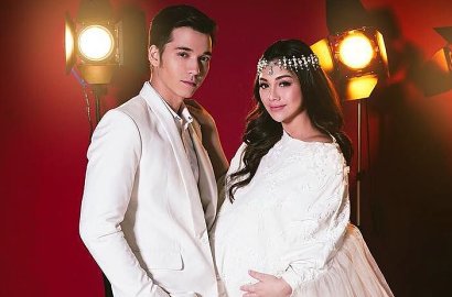 Stefan William Ikut Pamer Foto Anak, Ekspresi Sang 'Bayi Bule' Bikin Gemas Netter