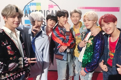 BTS Berangkat ke Hong Kong Hadiri MAMA, Dandanan Jin Ini Bikin Ngakak