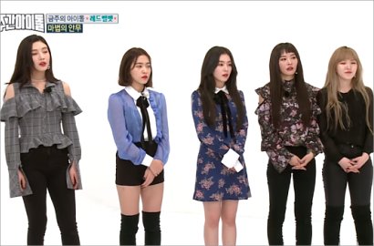 Keren, Red Velvet Menari 'Russian Roulette' Diiringi 'Bubble Pop' HyunA di 'Weekly Idol'