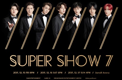 SuJu Tampil Kece Beda Gaya Goda Fans di Poster Individu 'Super Show 7'